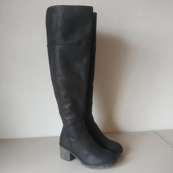 SO Sled Black women's size 6 over the knee boots - Picture 1 of 16